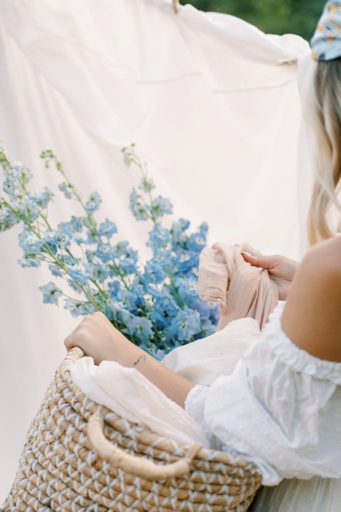Gathering Blooms for the Weekend