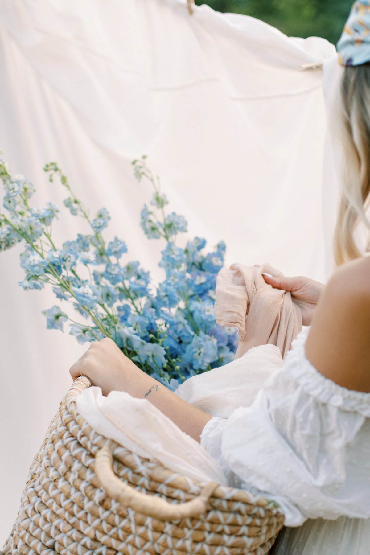 Gathering Blooms for the Weekend