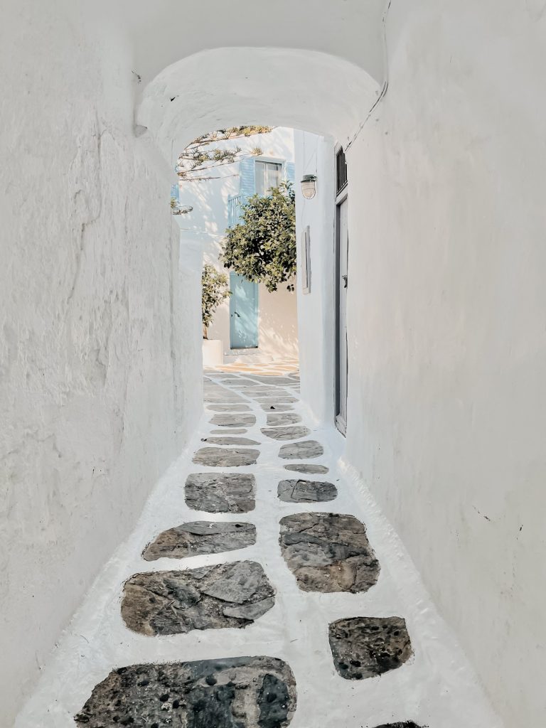 Exploring the Whitewashed Streets of Mykonos